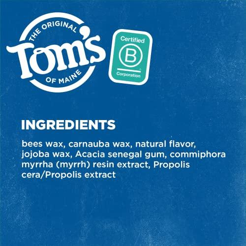Tom's of Maine Tom\'s of Maine Naturally Waxed Antiplaque Flat Floss Toothpastes