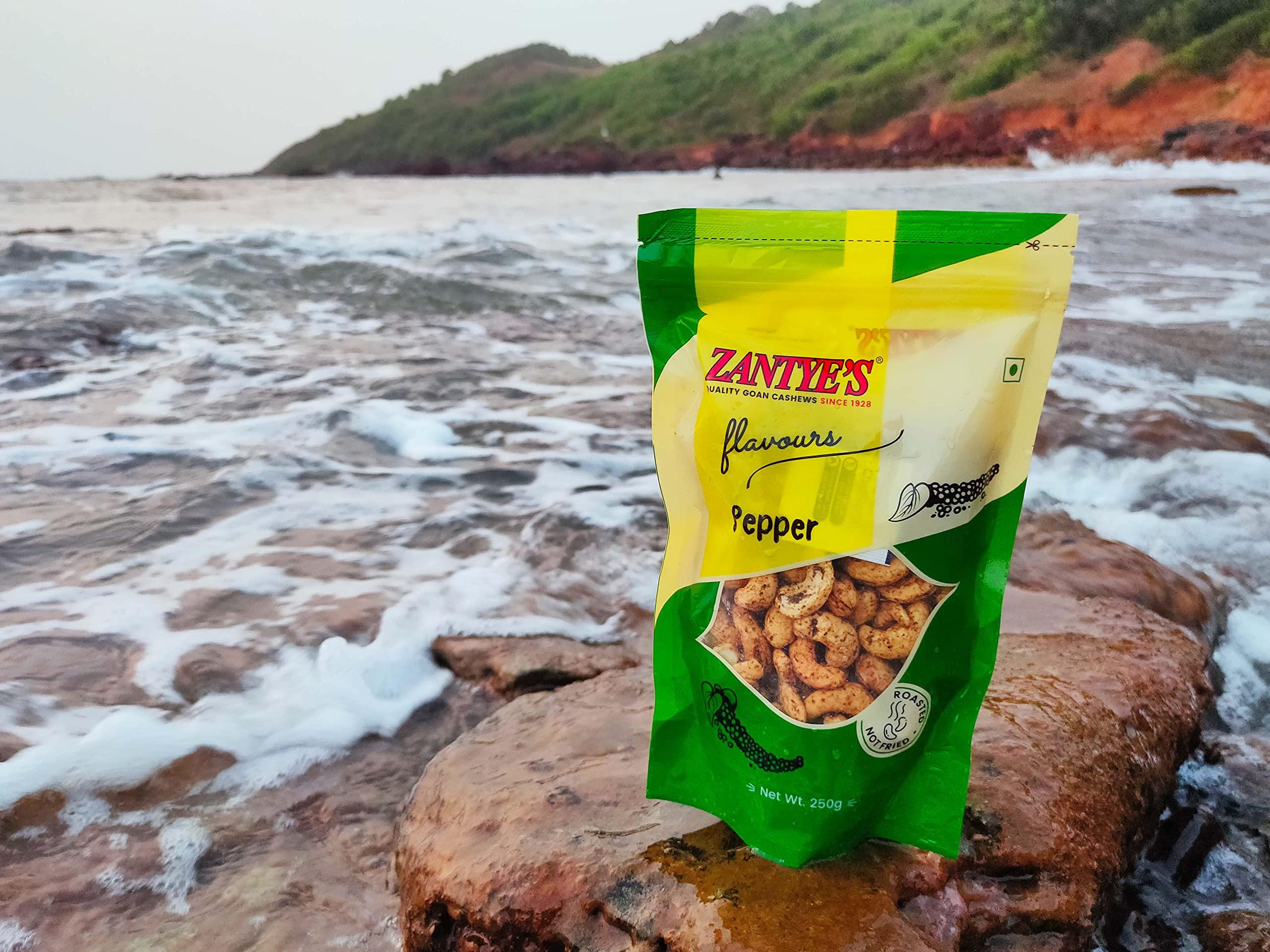 Zantye Zantye Pepper Cashew 250 Grams