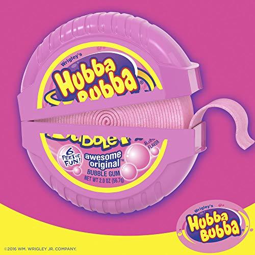 Hubba Bubba Hubba Bubba Bubble Tape Awesome Original Bubble Gum, 2 oz / 56.7 g