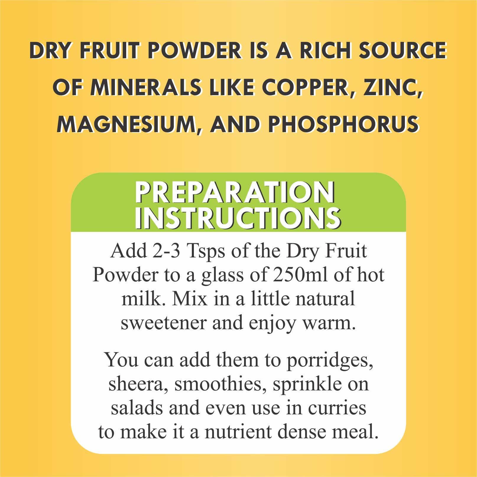 Easygrow Easygrow Healthy Mix Nuts Powder, Dry Fruit Powder For Kids - 100 gm , Dry Fruit Powder For Adult