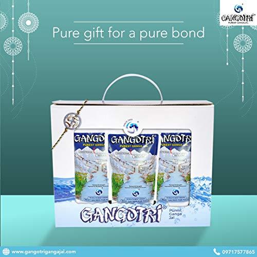 GANGOTRI GANGAJAL 200ML (Gift Box) Pack of 11 Pouches Containing 200 ML Gangajal in One Pouch (200 Ml 11 Pouches = 1 Box