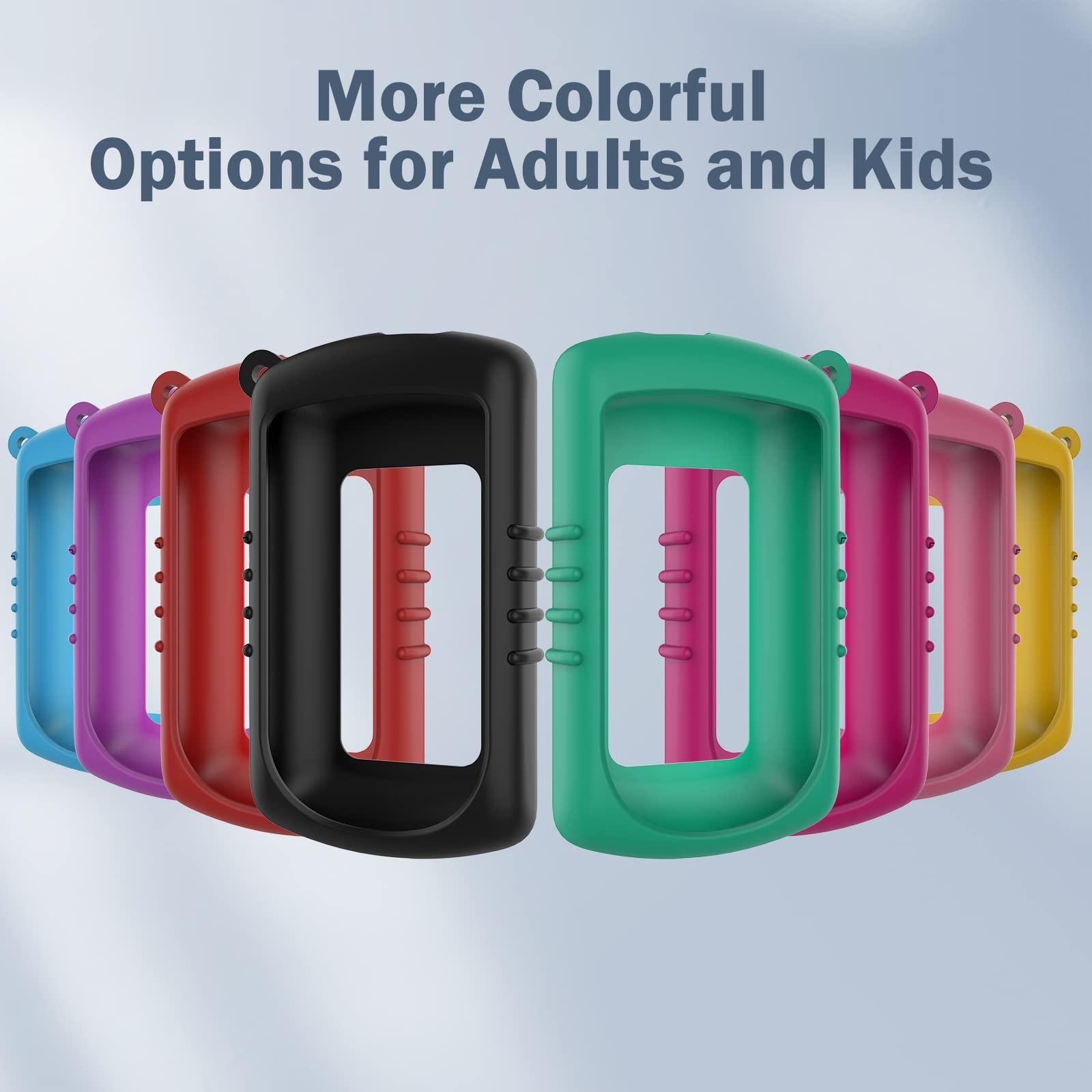 slticase SLTICASE Soft Gel Silicone Freestyle Libre/Libre 2 Reader Cover with Lanyard | Freestyle Silicone Case, Protective Silicone Cover for Freestyle Libre/Libre 2 Protect Reader - Black