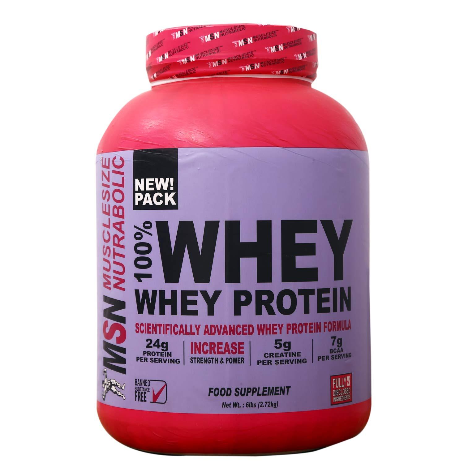 MUSCLE SIZE MUSCLE SIZE Msn Scientifically Advanced Whey Protein Formula (Chocolate)
