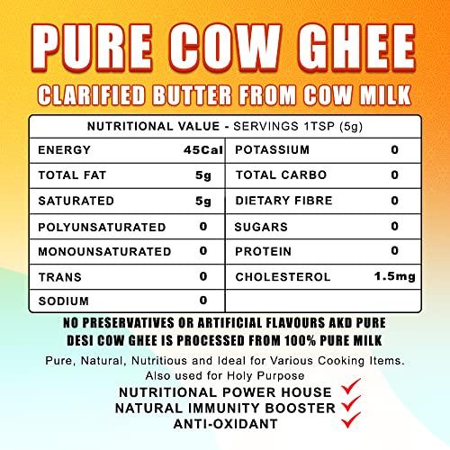 AKD Pure Desi Cow Ghee (1 Ltr.)