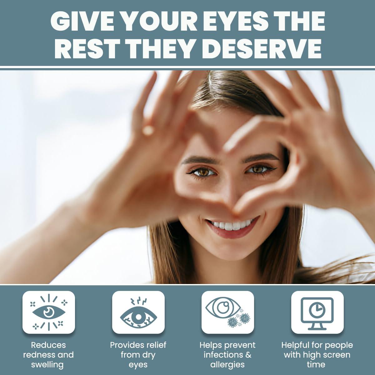 TANSUKH Tansukh Improved Triphala Eye Wash With 30 Instant Dip-Dip Bags/With Free Plastic Transparent Eye Wash Cup/Fits With Eye Contour Smoothly/For Tired Polluted And Eye Irritation Herbal Remedy