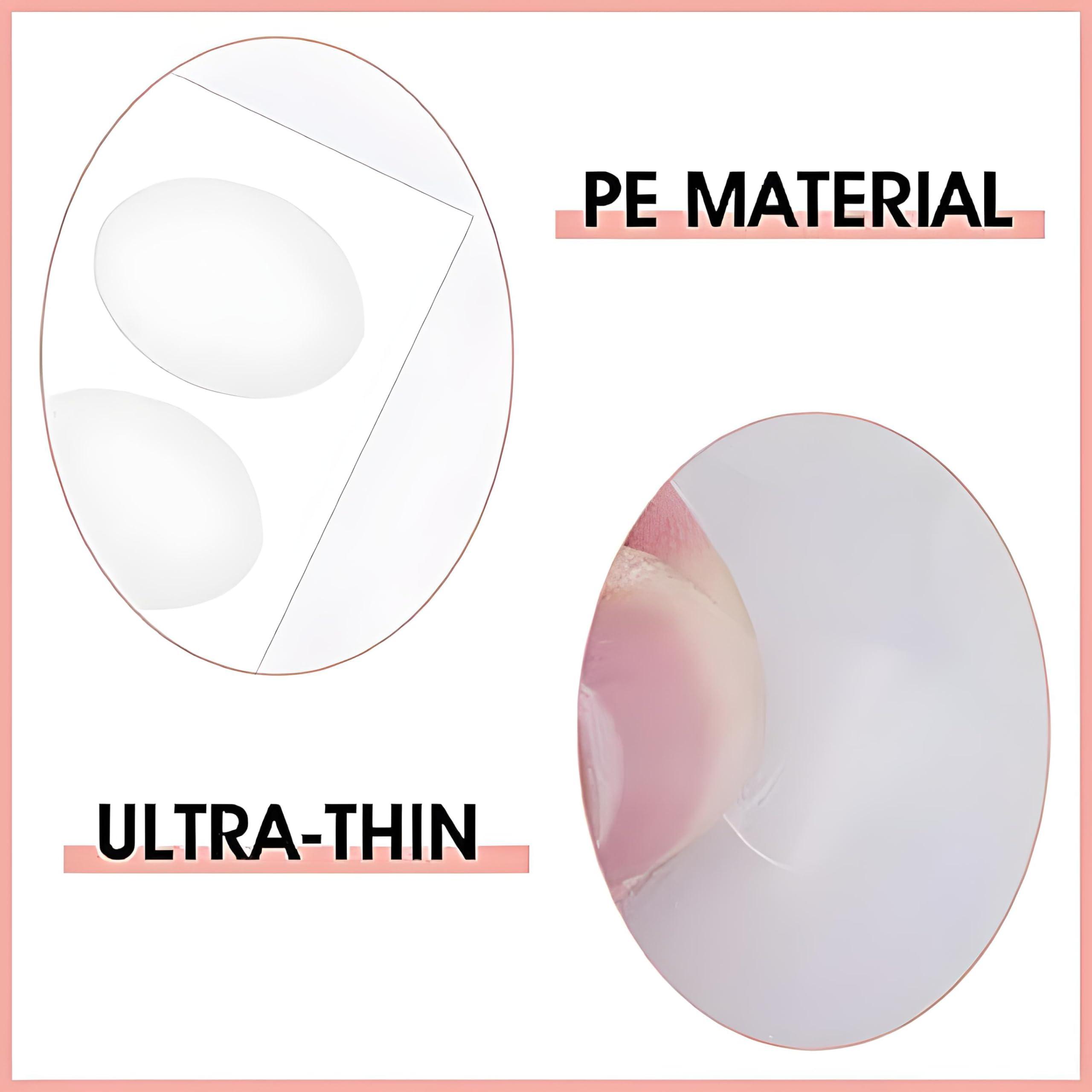 ADBEE Premium Earlobe support patches for heavy earrings (20 Pcs) | Ear lobe support tape Ear stickers for heavy earrings & big Jhumkas | Big Ear hole closer tape & ear support for heavy earrings