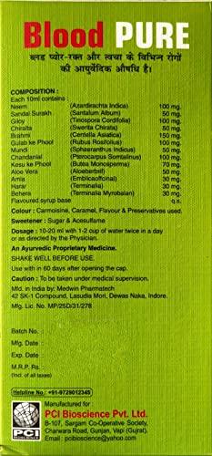 Medwin Pharmatech BLOOD PURE SYRUP | BLOOD PURIFIER