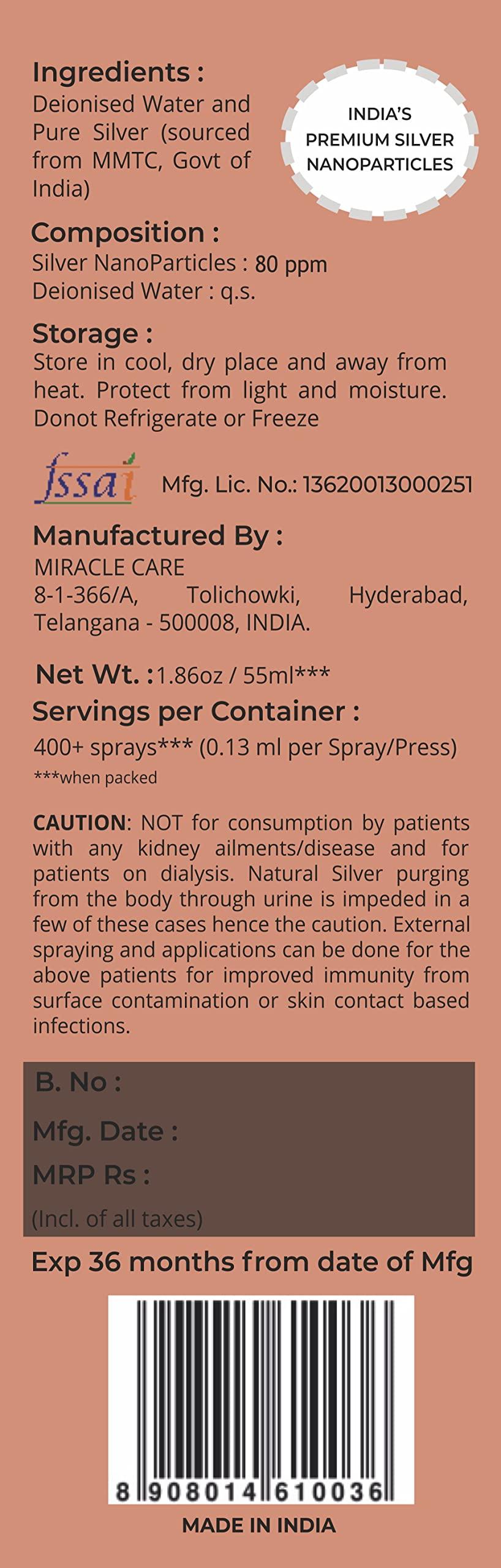 Miracle Care Miracle Cares SilverSafe Immune Booster Combo - 3 of 8 | 4 x Extreme 80