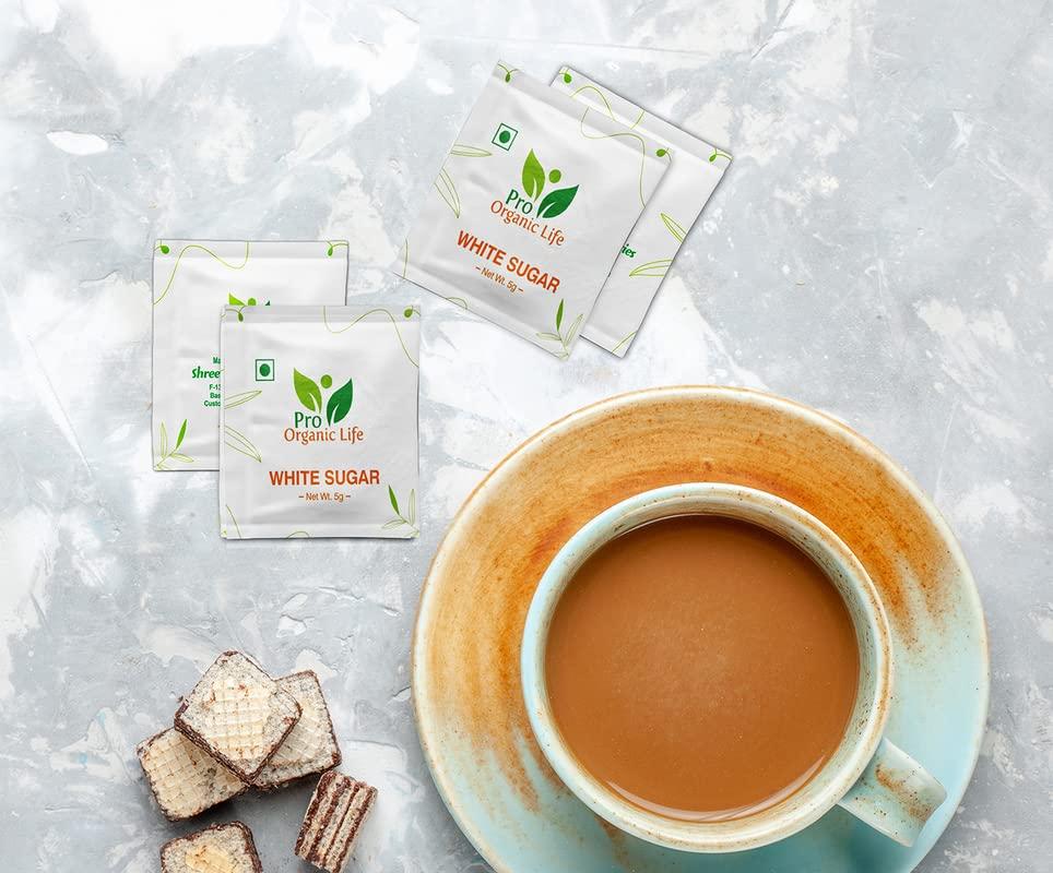 PRO ORGANIC LIFE PRO ORGANIC LIFE White sugar sachet/white sugar for Restaurant-5gm(1X200pcs.)
