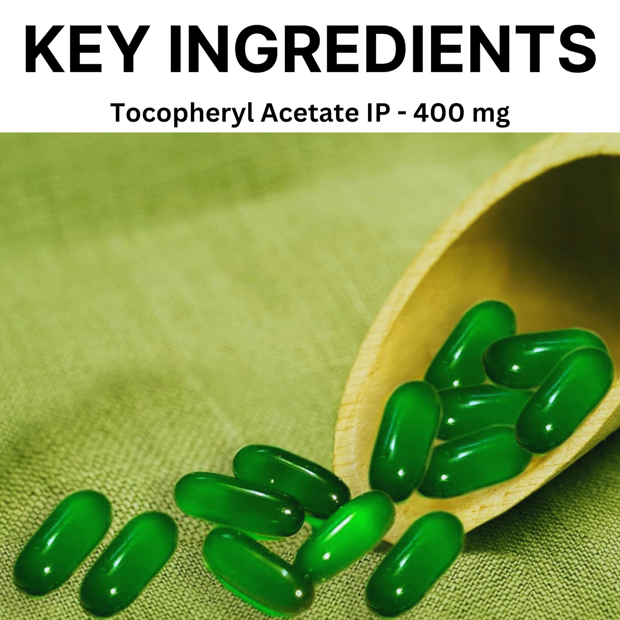 Zeelab Zeelab Zevion 400 Vitamin E Caps, 100% Natural (30 Caps) (Pack Of 5)