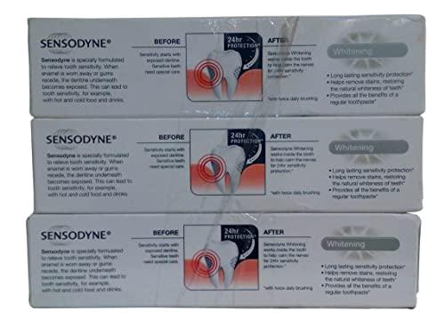 Sensodyne Sensodyne Toothpaste - Whitening, 3x70g Promo Pack