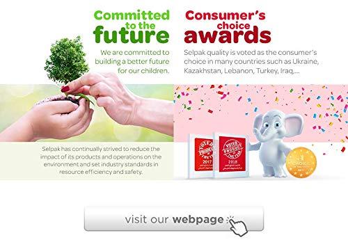 Selpak Selpak Kitchen Towel Paper - 3Ply (4 Rolls/Pack)