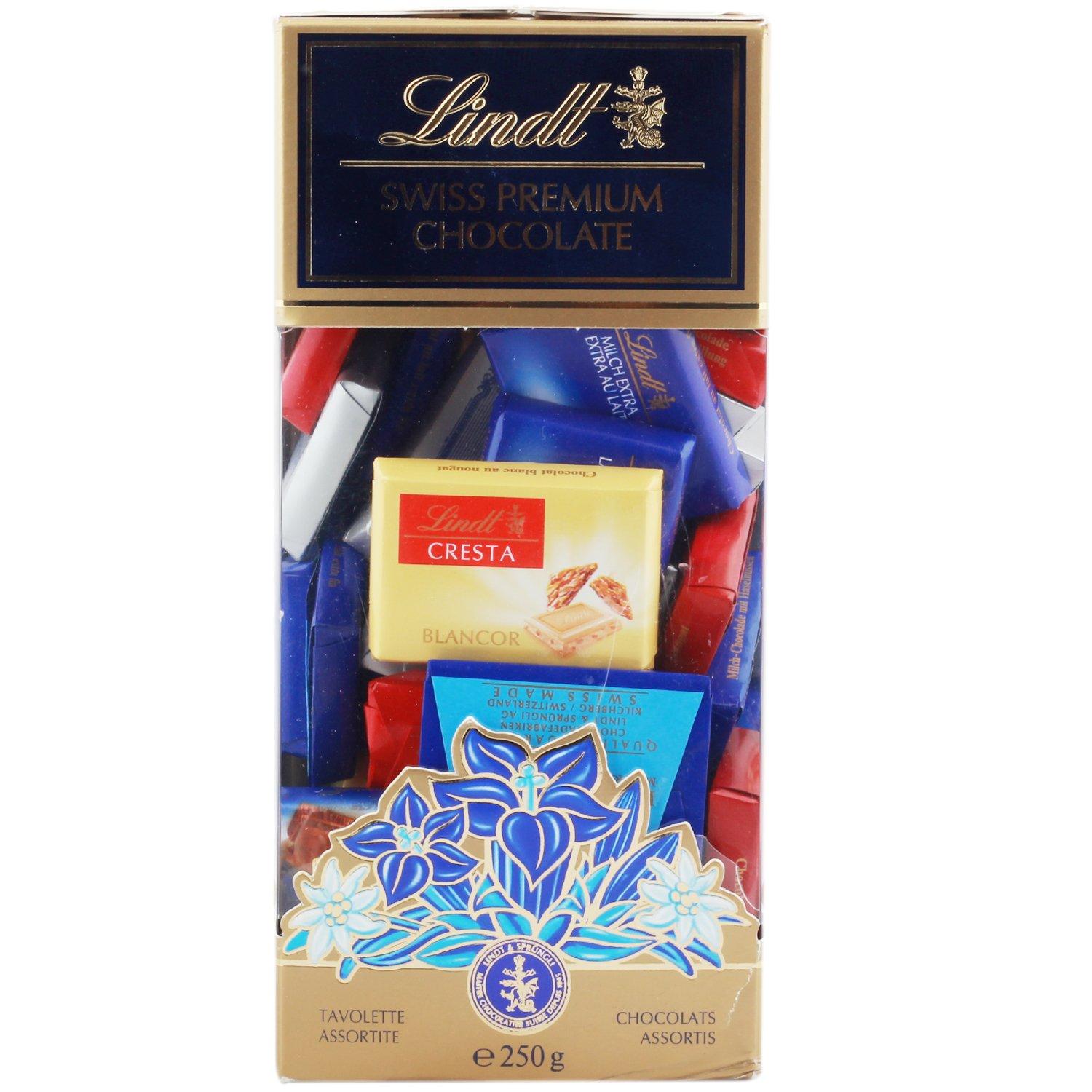 Lindt Lindt Chocolate, 250 Gm Napolitains, Assorted