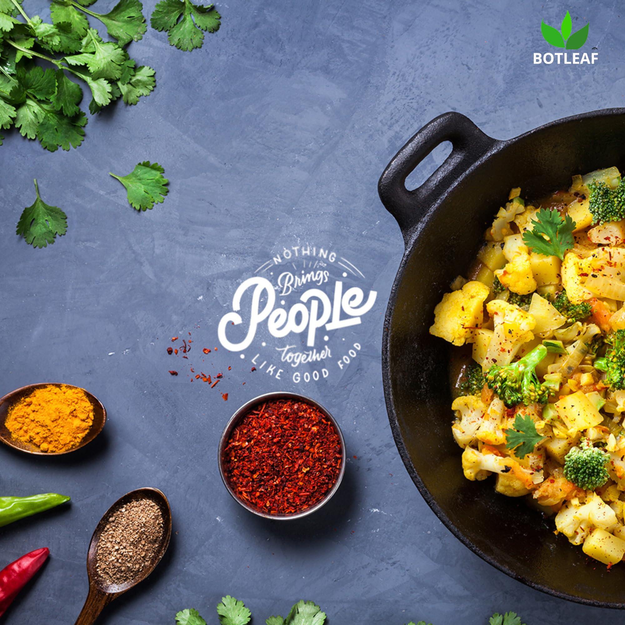 BOTLEAF BOTLEAF Black Pepper Powder 200 GM Fine Ground Pure Spicy and Hot Freshly packaged powder derived from matured berries of Malabar Peppercorns from our own farm Thellissery Kali Mirch Golki Gota Golmorich Kalimiri Miriyalu 200 gm