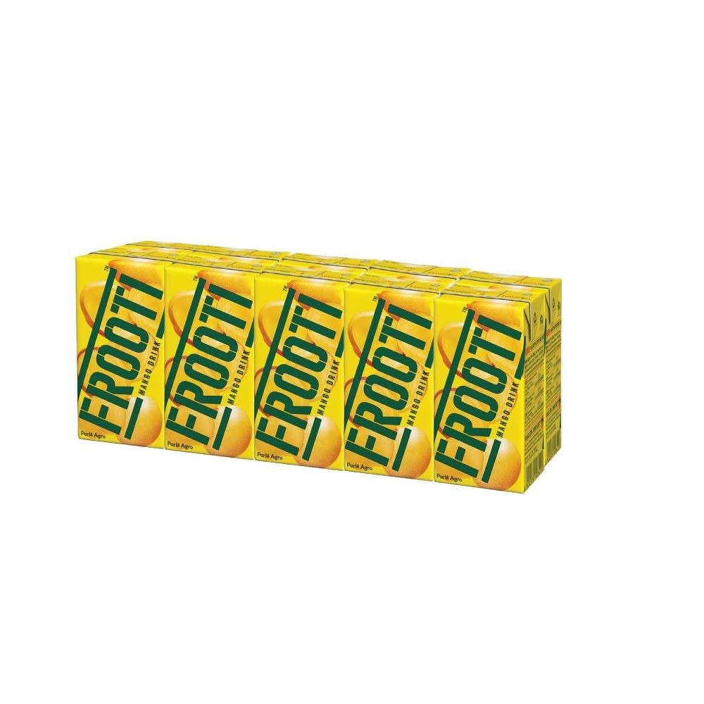 Frooti Frooti Tetra, No Preservatives, 160 Ml (Pack of 10) Mixed Fruit