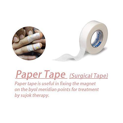 NETCLUB NETCLUB MS448 Acupressure Magnet Therapy Tools Combo sujok therapy Set Byol, Star, ENT Magnets & Sujok Finger Ring & Finger care massager & Paper Tape (Pack of 6)