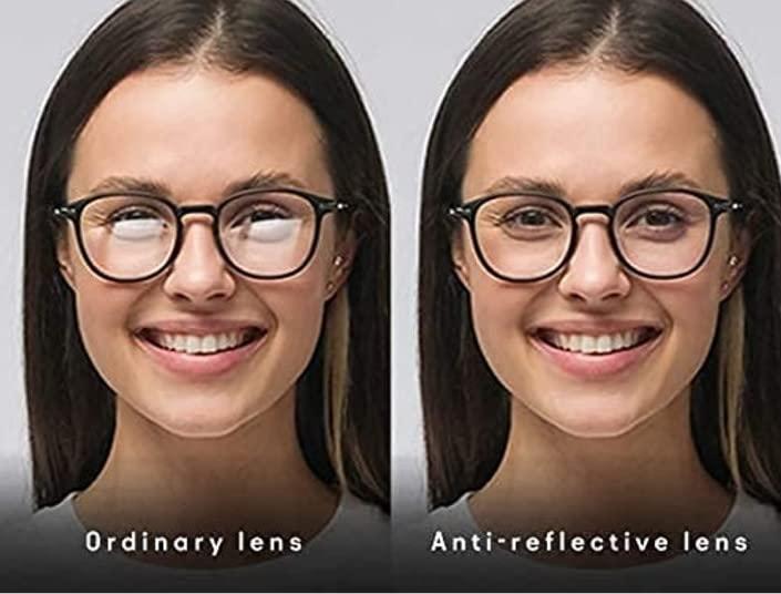 Zaveri Optic Zaveri Optic Progressive Reading Glasses Photochromic Blue Cut Anti Glare Power 1.00 1.25 1.50 1.75 2.00 2.25 2.75 3.00 Black Half Frame (Blue Cut, Distance plano/Reading+1.25)