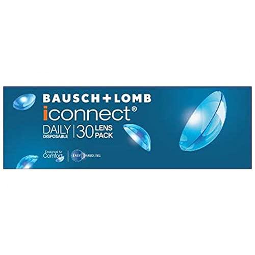 Bausch & Lomb Bausch & Lomb Iconnect Daily disposable Contact lens - 30 Lens Pack (-3.00)