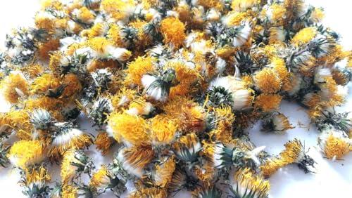 A D FOOD & HERBS A D Food & Herbs Dried Flowers DIY Combo for Herbal Floral Tea (Dandalion, 50 Gms)