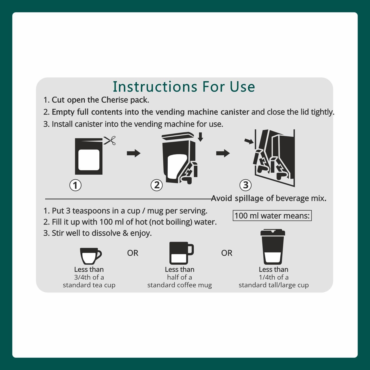 Cherise Cherise Tapri Premium Mumbai Masala Chai, Instant Tea Premix (1 kg Pouch)