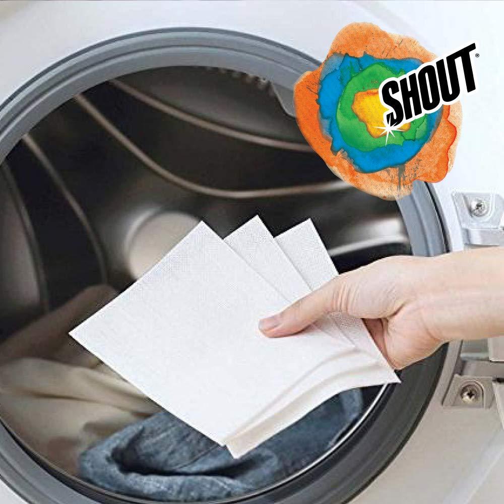 SHOUT Shout Color Catcher Dye Trapping Sheets, 72.0 Count