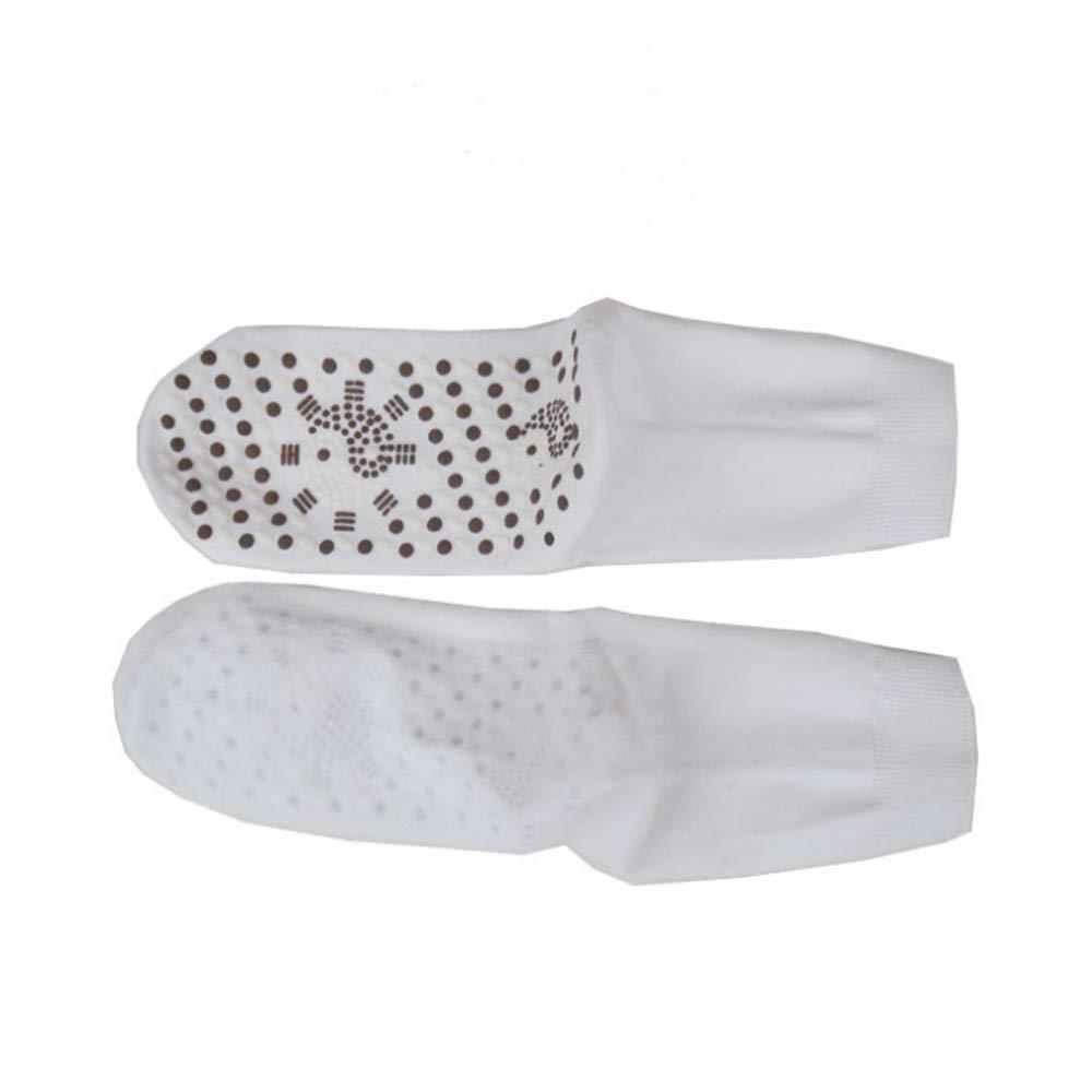 wowobjects WowObjects 1Pc Self-Heating Health Care Socks Tourmaline Magnetic Therapy Comfortable and Breathable Massager& Color: Red