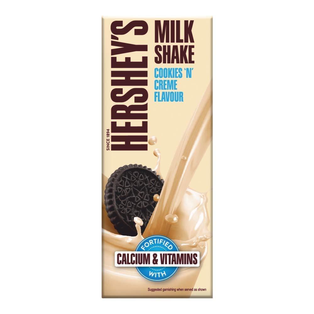 HERSHEY'S Hershey's Milkshake Cookies n Creme, 6 x 200 ml