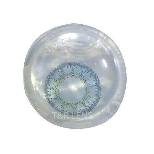 Iconic eye Iconic Eye Sky Blue Color Party Lens, Occasionally Lens Use Upto More Than 6 Months with Case and Solution