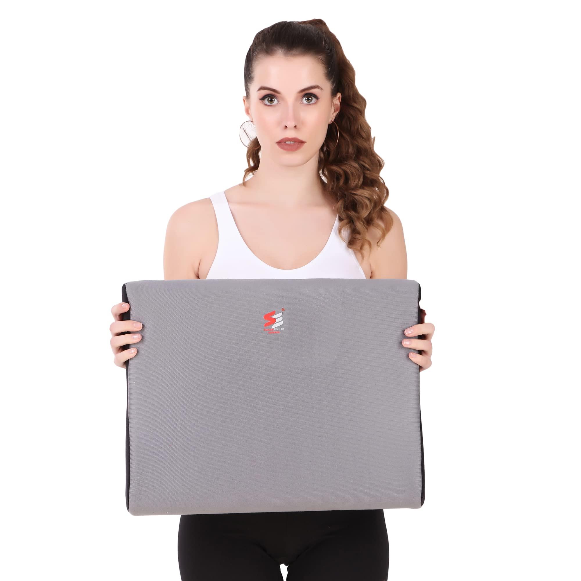 SE Rehabilitation SE Rehabilitation Orthopedic Memory Foam Cervical Pillow for Neck Pain Cervical Spondylitis Relief