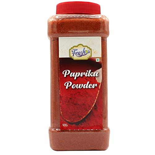 Freshos Freshos Paprika Powder, 500 g, White & Red, Medium