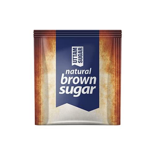Uttam Sugar Uttam Sugar Brown Sugar Sachet (1kg), Sugar Sachets Tea ,Coffee, Milk, Cane Sugar, Unrefined. 500g Sachet