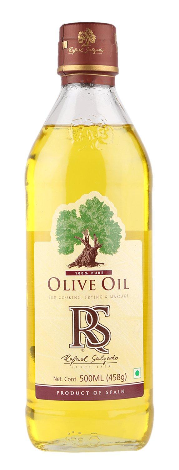 Rafael Salgado Rafael Salgado 100% Pure Olive Oil | Good for Indian Cooking and Frying | Pet Bottle - 500ml