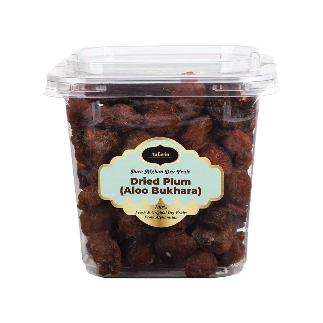 AAFARIN AAFARIN PREMIUM AFGHAN ALOO BUKHARA | DRIED PLUMS | ALU BUKHARA (500 GRM)