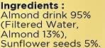 137 Degrees 137 Degrees Almond Drink Unsweetened | Lactose Free | Gluten Free | No Preservatives | Zero Cholesterol | Dairy Free| Source of Calcium & Vitamins - PACK OF 4 (1L Each)