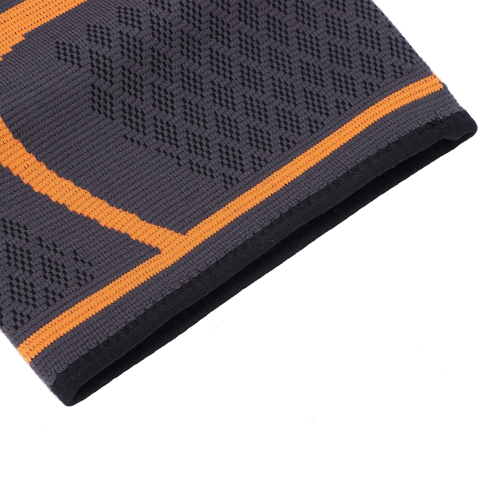 Shanrya Professional Knee Brace, Knee Wraps Patella Stabilizer Fit Tightly To Your Knees for Travel for Hiking for Sports for Horseback Riding(XL)