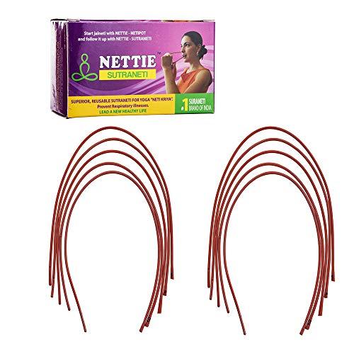 NETTIE NETTIE Sutraneti Size 3 rubber catheter for Sutra neti kriya Pack of 10