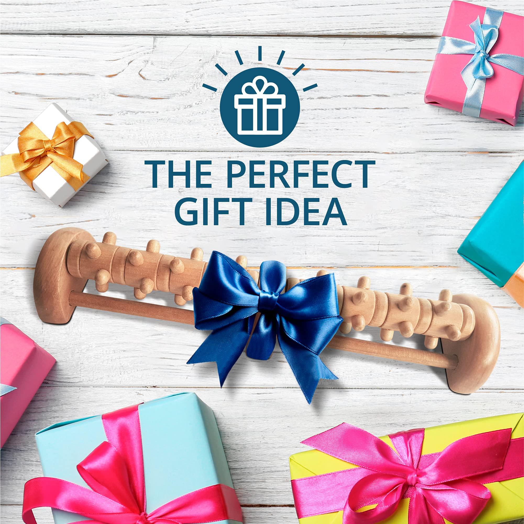 TheraFlow TheraFlow Deep Tissue Acupressure Foot & Heel Massager Roller (Dual Foot) - Reflexology Tool For Myofascial Release & Trigger Point Acupressure