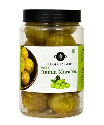 FARM AND FARMERS Farm and Farmers Homemade Amla Murabba, 450 gm