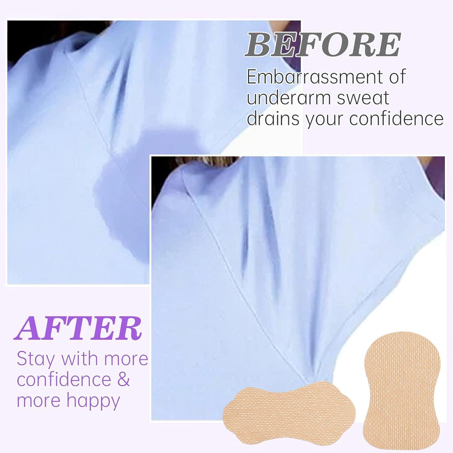 BIGXEN BIGXEN Invisible Underarm Sweat Pads, High Absorption, Breathable Fabric for Effective Odor Protection