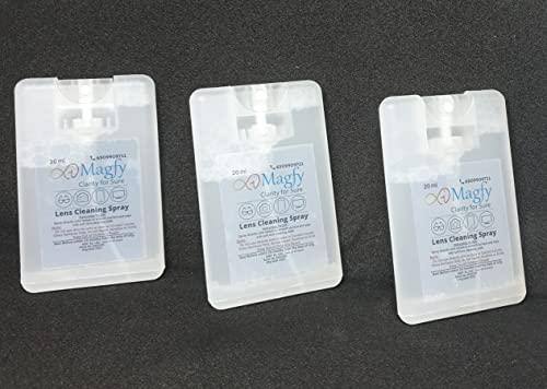 iMagfy iMagfy Pocket Lens Cleaner Spray Kit Eyeglass| India Made | Safe for All Lenses,Camera, Mobile, Laptop and Displays/Screens | 20ml of 3 pack with Fabric soft Cloth with Free ScrewDriver
