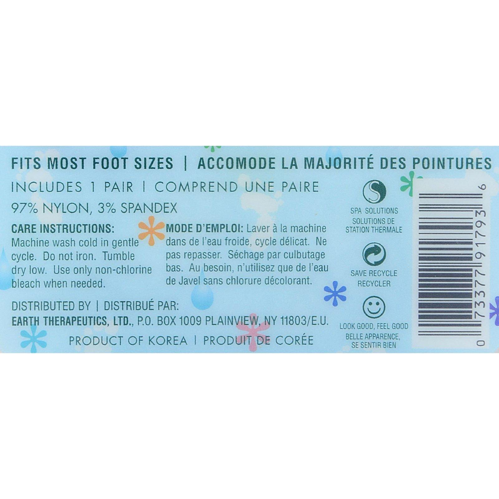 Earth Therapeutics Earth Therapeutics Aloe Socks Blue, 1 Pair