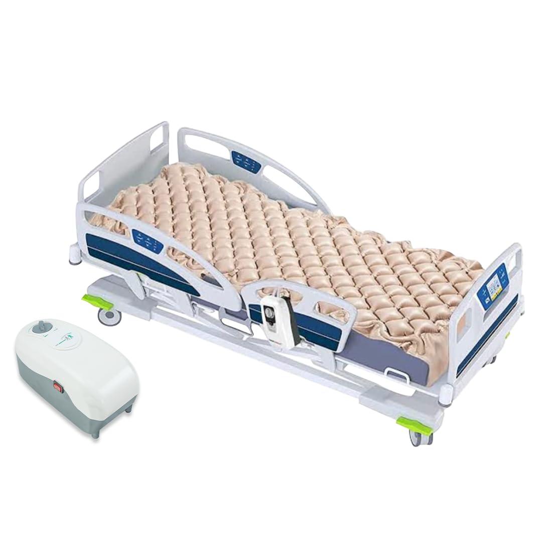 caresome caresome Air Mattress Anti Decubitus Air Pump and Bubble Mattress: Advanced Bed Sore Prevention for Bedridden Patients, Men & Women