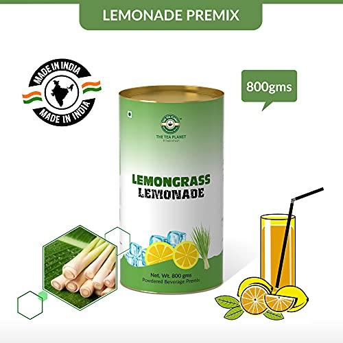 The Tea Planet The Tea Planet Lemongrass Lemonade Premix to be added with Water/Soda/Ice Cubes - 800 gm