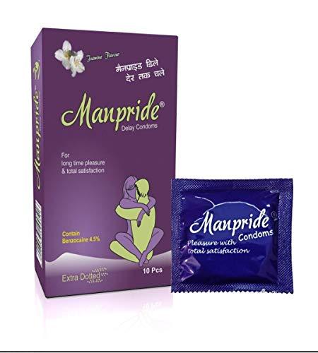 Manpride Manpride For Long Total Satisfaction And Time Pleasure Extra Dotted 3 PACKS (10 Pcs per Pack)