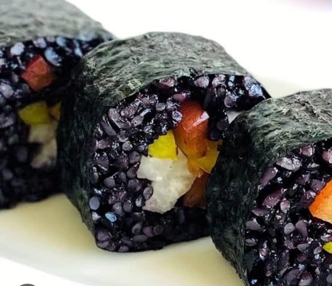 VAMSY ORGANICS VAMSY ORGANICS Nature grow Traditional Black Rice(4KG) Karupu Kavuni Rice | Forbidden Rice | Low GI | Kavuni Rice | Kowni Rice | Karuppu Kavuni Rice | Traditional Kavuni Rice. (4)