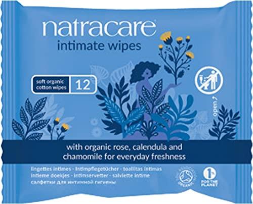 Natracare Intimate Feminine Wipes 12 Ct. / 12 Units