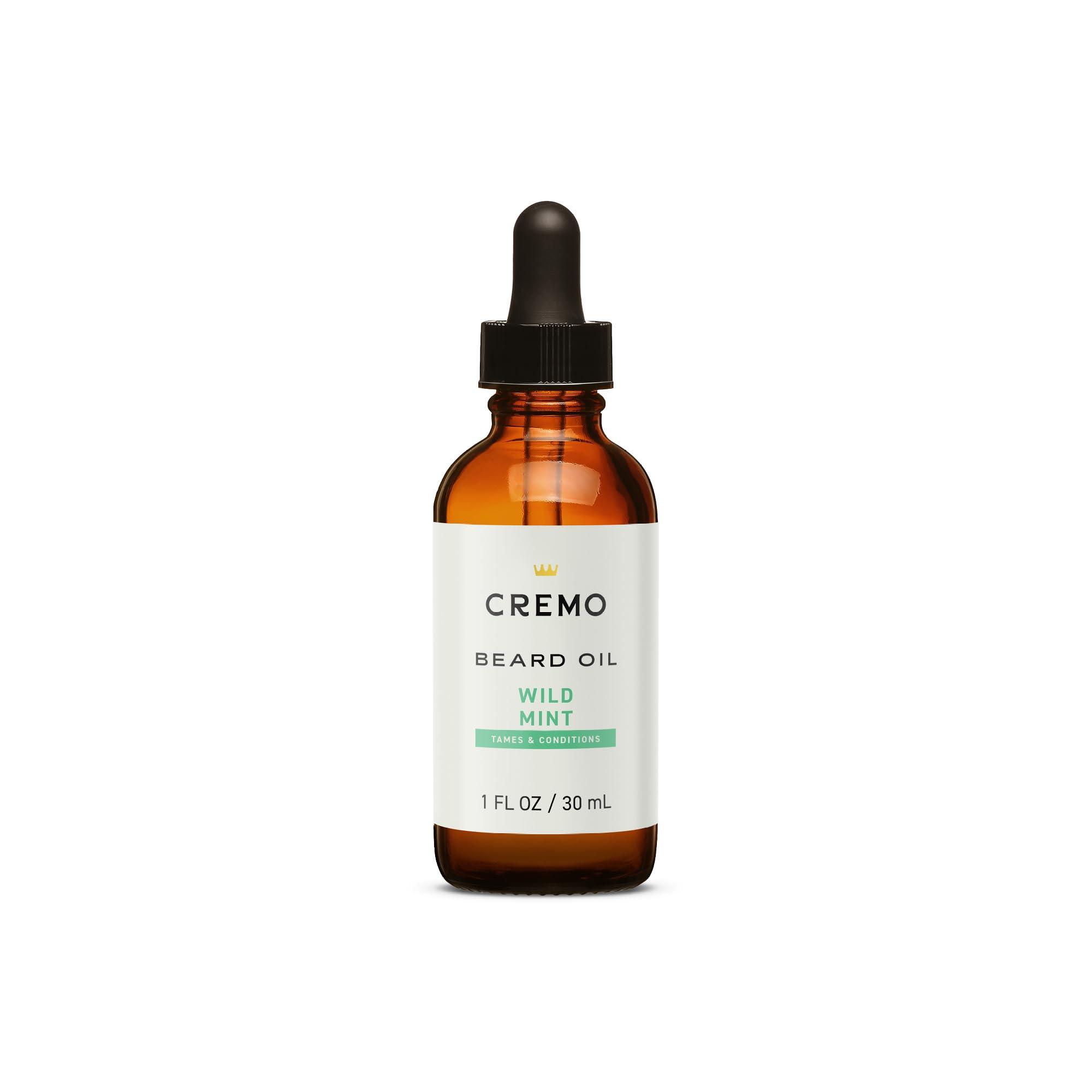 Cremo Cremo Revitalizing Beard Oil, Astonishingly Superior, 1 Ounce Bottle, Tea Tree Mint Scent