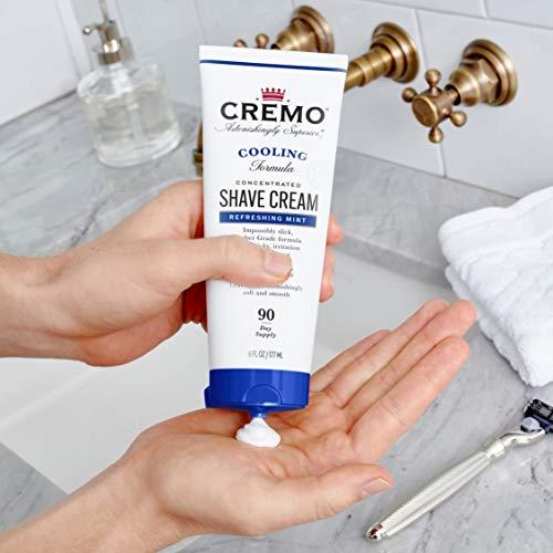 Cremo Cremo Cooling Shave Cream, Astonishingly Superior Shaving Cream for Men, 6 Fluid Ounce