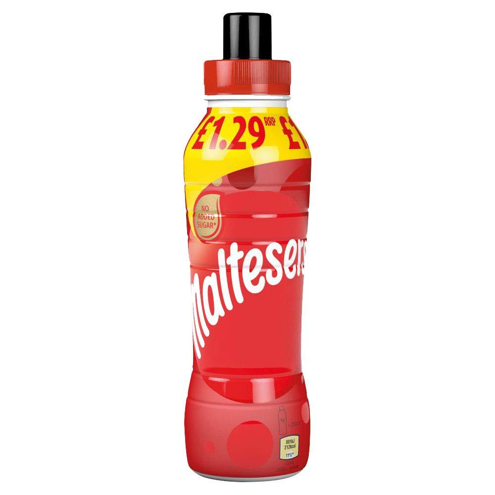 Maltesers Maltesers Chocolate Milk Drink with Malt Extract and Sweeteners Bottle, 350 ml
