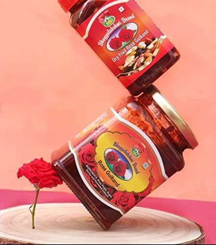 Bhagyalakshmi Brand Gulkand Malleshwaram Bhagyalakshmi Rose Gulkand Karnataka Special (500 gram, Dry Fruit Rose Gulkand)